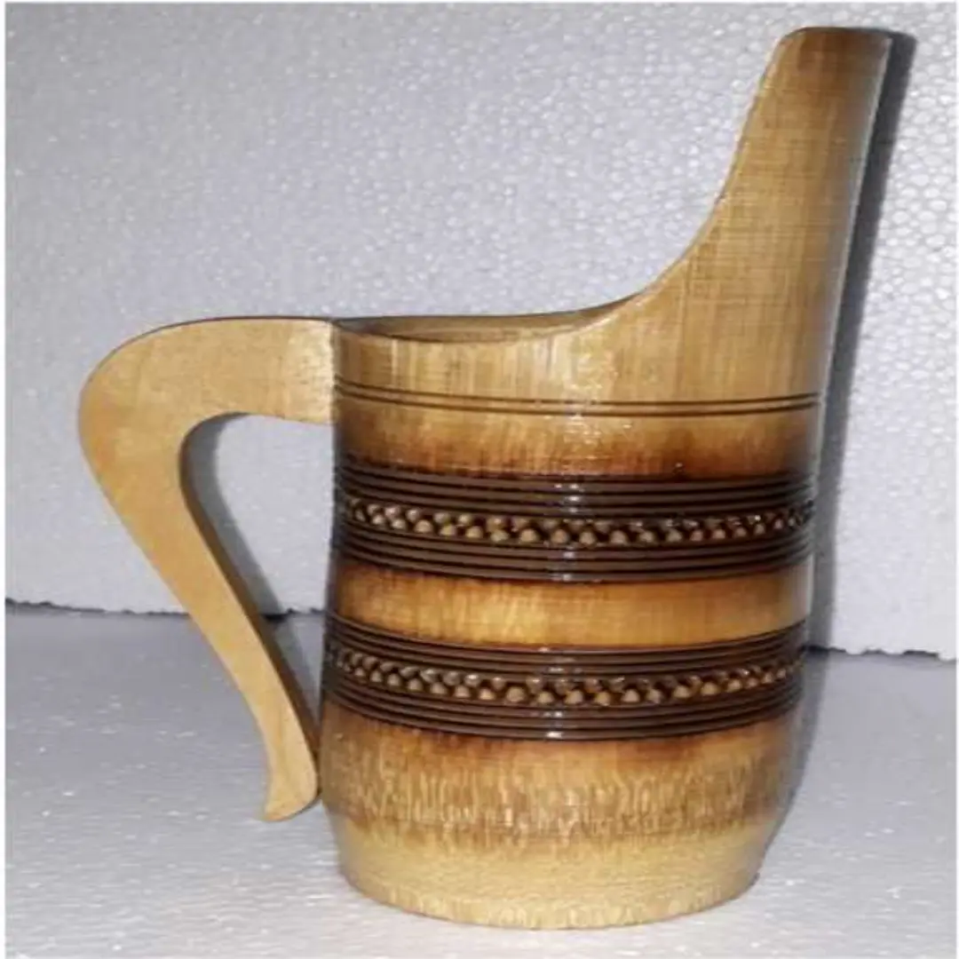 Handcrafted Bamboo Jug